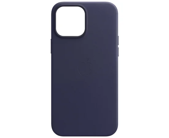 Кожаный чехол Leather Case (AA) with MagSafe для Apple iPhone 13 (6.1") Violet