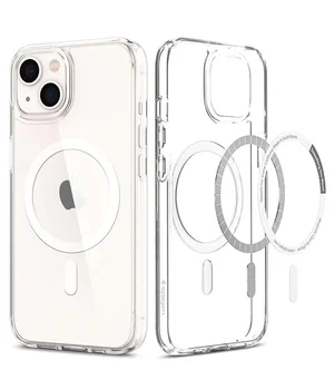 Чехол SGP Ultra Hybrid (MagFit) для Apple iPhone 13 (6.1") Прозрачный