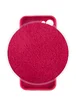 Чехол Silicone Case Full Camera Protective (AA) для Apple iPhone 13 (6.1") Красный / Rose Red