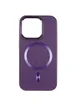 Кожаный чехол SnapCase with MagSafe для Apple iPhone 13 / 14 (6.1") Dark Purple