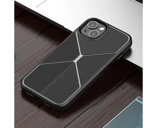 Чехол TPU BlackWood для Apple iPhone 13 (6.1") Черный