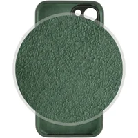 Чохол Silicone Case Full Camera Protective (AA) для Apple iPhone 13 (6.1") Зелений / Cyprus Green / PVH