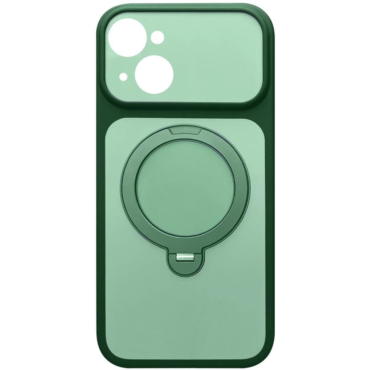 Чехол Ummi Full Camera with MagSafe HQ Ring для Apple iPhone 13 (6.1") Green