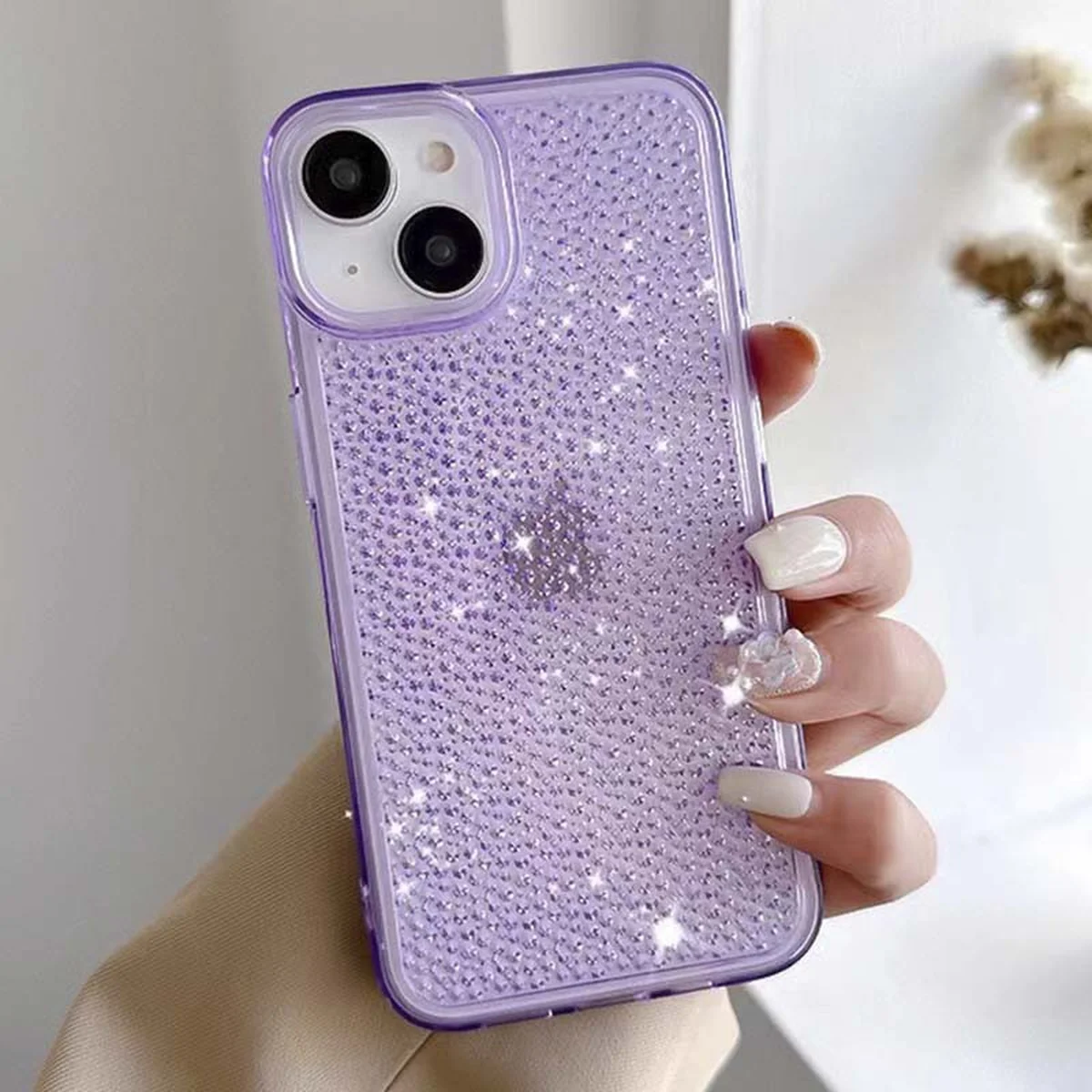 Чехол TPU Shine для Apple iPhone 13 / 14 (6.1") Purple