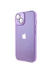 Чехол TPU+Glass Sapphire Midnight для Apple iPhone 13 (6.1") Сиреневый / Lilac