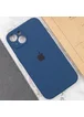Чехол Silicone Case Full Camera Protective (AA) для Apple iPhone 13 (6.1") Синий / Abyss Blue