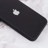 TPU+Glass чохол Matte Candy Full camera для Apple iPhone 13 (6.1") Чорний
