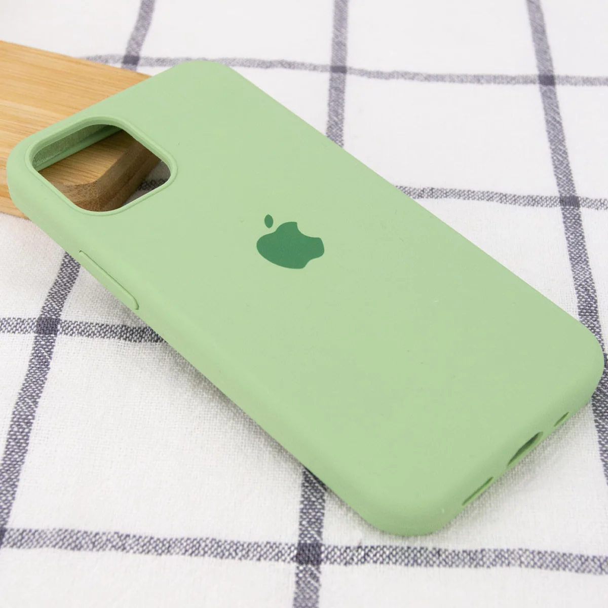 Чехол Silicone Case Full Protective (AA) для Apple iPhone 13 (6.1") Мятный / Mint