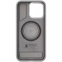 Чехол PC+Leather SGP with MagSafe для Apple iPhone 13 (6.1") Grey