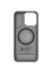 Чехол PC+Leather SGP with MagSafe для Apple iPhone 13 (6.1") Grey