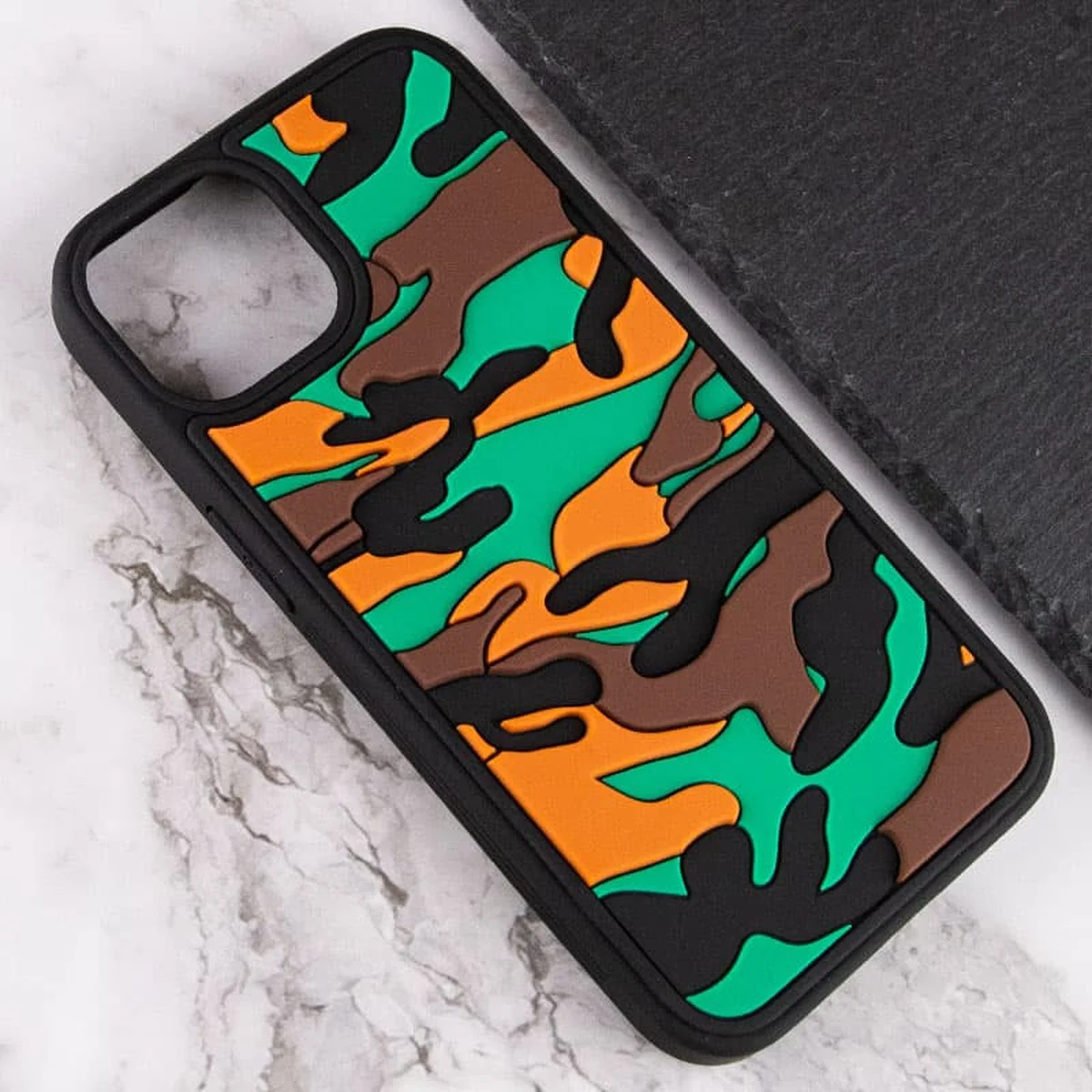 Чехол TPU+PC Army Collection для Apple iPhone 13 (6.1") Коричневый