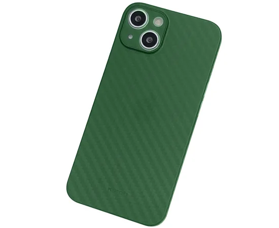 Чехол K-DOO Air carbon Series для Apple iPhone 13 (6.1") Green