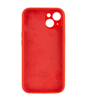 Чехол Silicone Case Full Camera Protective (AA) для Apple iPhone 13 (6.1") Красный / Red