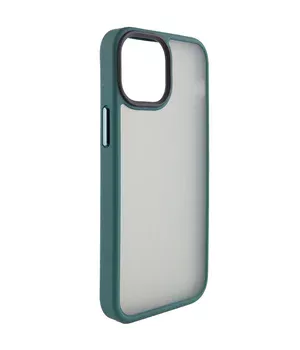 TPU + PC чохол Metal Buttons для Apple iPhone 13 (6.1 ") Зелений