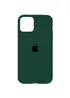 Чехол Silicone Case Full Protective (AA) для Apple iPhone 13 (6.1") Зеленый / Forest green