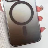 Чехол TPU+PC Phantom with MagSafe для Apple iPhone 13 / 14 (6.1") Grey