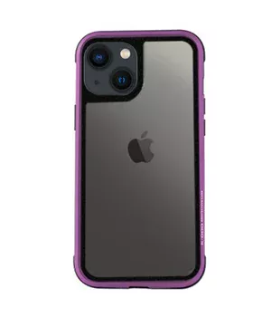Чехол PC+TPU+Metal K-DOO Ares для Apple iPhone 13 (6.1") Сиреневый