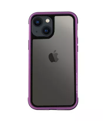 Чохол PC+TPU+Metal K-DOO Ares для Apple iPhone 13 (6.1") Бузковий Чохол PC+TPU+Metal K-DOO Ares для Apple iPhone 13 (6.1") Бузковий