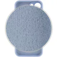 Чохол Silicone Case Full Camera Protective (AA) для Apple iPhone 13 (6.1") Синій / Lilac Blue