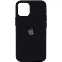 Чохол Silicone Case Full Protective (AA) для Apple iPhone 13 (6.1 ") Чорний / Black