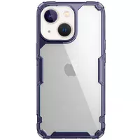 TPU чохол Nillkin Nature Pro Series для Apple iPhone 13/14 (6.1") Темно-фіолетовий (прозорий)
