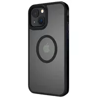 TPU+PC чехол Metal Buttons with MagSafe для Apple iPhone 13 (6.1") Черный
