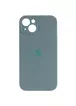 Чохол Silicone Case Full Camera Protective (AA) Apple iPhone 13 (6.1") Зелений / Pine green