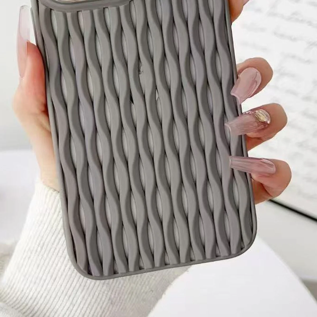 Чехол TPU Ribbio для Apple iPhone 13 / 14 (6.1") Gray