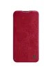 Кожаный чехол (книжка) Nillkin Qin Pro Camshield для Apple iPhone 13 (6.1") Красный