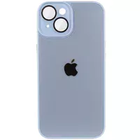 Чохол TPU+Glass Sapphire Midnight для Apple iPhone 13 (6.1") Блакитний / Blue