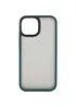 TPU+PC чехол Metal Buttons для Apple iPhone 13 (6.1") Зеленый