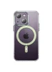 Чохол TPU+PC Colorful with MagSafe для Apple iPhone 13 (6.1") Green