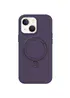 Чехол Silicone Case Full Protective NO LOGO with Ring для Apple iPhone 13 / 14 (6.1") Purple