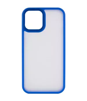 TPU + PC чохол Metal Buttons для Apple iPhone 13 (6.1 ") Блакитний