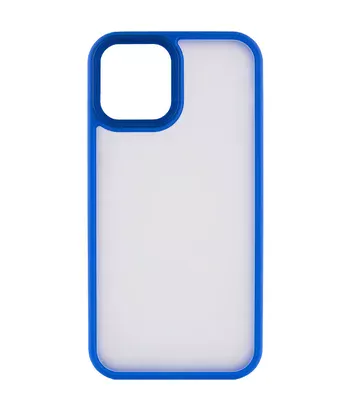 TPU + PC чохол Metal Buttons для Apple iPhone 13 (6.1 ") Блакитний