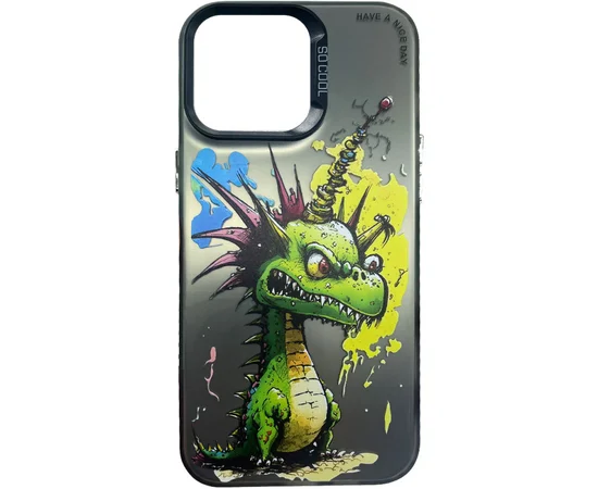 Чехол TPU+PC So Cool для Apple iPhone 13 / 14 (6.1") Dragon