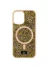 TPU чохол Bling World Rock Diamond with MagSafe для Apple iPhone 13 (6.1") Gold