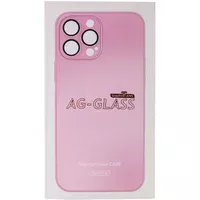 Чехол TPU+Glass Sapphire matte case для Apple iPhone 13 (6.1") Chanel Pink