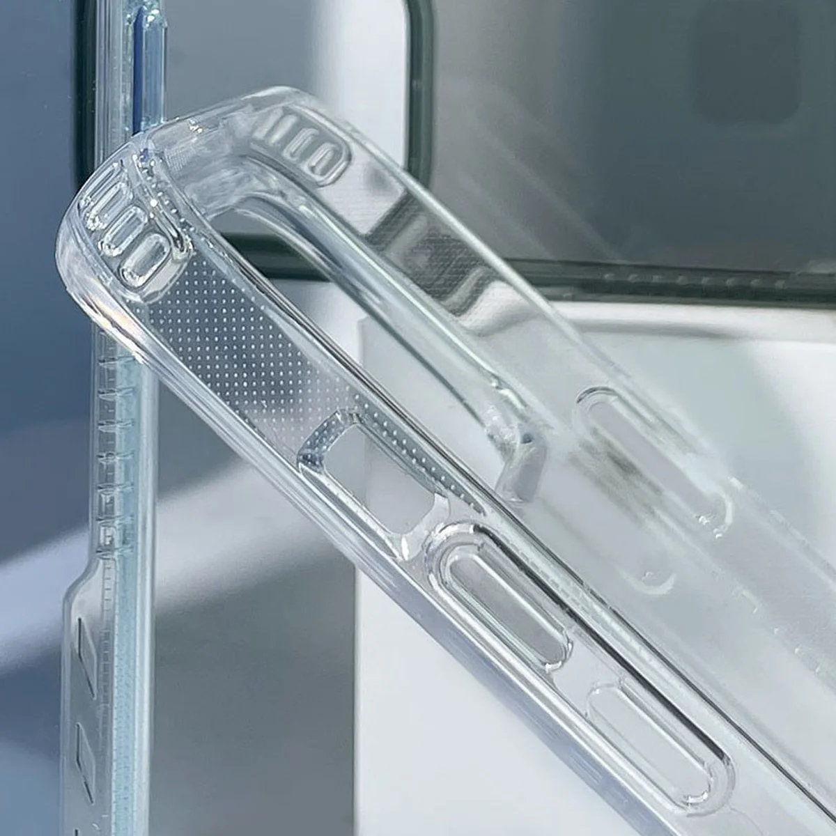 Чехол TPU+PC Multi-Color для Apple iPhone 13 (6.1") Clear
