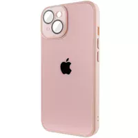 Чехол TPU+Glass Sapphire Midnight для Apple iPhone 13 (6.1") Розовый / Pink Sand