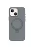 Чехол Silicone Case Full Protective NO LOGO with Ring для Apple iPhone 13 / 14 (6.1") Grey