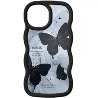 Чохол TPU Cloudy Pictures для Apple iPhone 13/14 (6.1") Butterflies