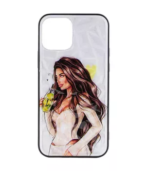 TPU+PC чохол Prisma Ladies для Apple iPhone 13 (6.1") Yellow