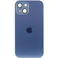 Чохол TPU+Glass Sapphire matte case для Apple iPhone 13 (6.1") Sierra Blue