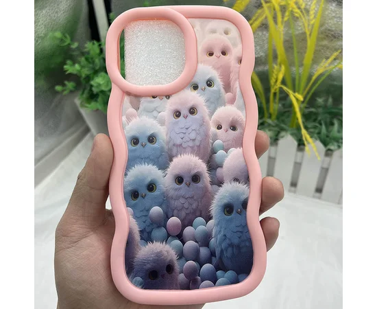 Чохол TPU Cloudy Pictures для Apple iPhone 13/14 (6.1") Owls