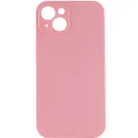 Чехол Silicone Case Lakshmi Square Full Camera для Apple iPhone 13 (6.1") Розовый / Light pink