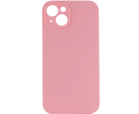 Чохол Silicone Case Lakshmi Square Full Camera для Apple iPhone 13 (6.1") Рожевий / Light pink