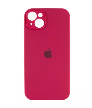 Чохол Silicone Case Full Camera Protective (AA) Apple iPhone 13 (6.1") Червоний / Rose Red