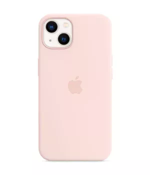 Чохол Silicone Case Full Protective (AA) Apple iPhone 13 (6.1") Рожевий / Chalk Pink