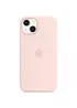 Чохол Silicone Case Full Protective (AA) Apple iPhone 13 (6.1") Рожевий / Chalk Pink